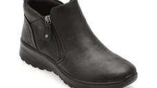 Ghete SKECHERS negre, LOVELY VIBE, din material textil