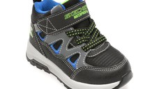 Ghete SKECHERS negre, STORM BLAZER, din material textil