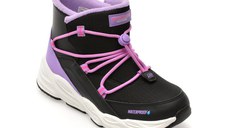 Ghete SKECHERS negre, TURBO TREAD, din material textil