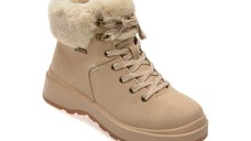 Ghete SKECHERS nude, PARK CITY, din piele ecologica