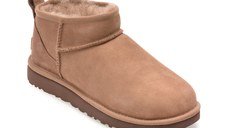 Ghete UGG maro, CLASSIC ULTRA MINI, din piele intoarsa