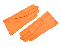 Manusi EPICA portocalii, D31, din piele naturala - 1