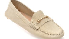 Mocasini ALDO albi, SEABREEZE 110, din piele intoarsa