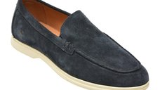 Mocasini ALDO DOLAN 410 bleumarin din piele intoarsa pentru femei
