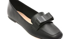 Mocasini ALDO negri, TALANANY 001, din piele ecologica