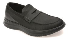 Mocasini ALDO negri, TURLEY 001, din material textil