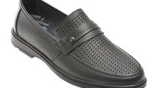 Mocasini Barbati SHOWMAN SH5101 Negri din Piele Naturala