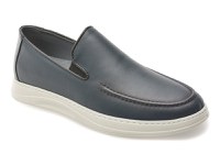 Mocasini BITE THE BULLET bleumarin, OY970, din piele naturala - 1