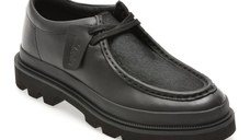 Mocasini CLARKS negri, BADELL SEAM, din piele naturala