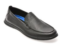 Mocasini CLARKS negri, FLEXWAY STEP, din piele naturala - 1