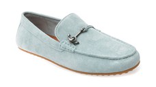 Mocasini eleganti ALDO albastri, WILBART 450, din piele intoarsa