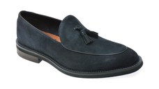 Mocasini eleganti ALDO bleumarin, PORTOS 410, din piele intoarsa