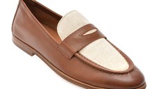 Mocasini eleganti ALDO maro, FANO 220, din piele naturala