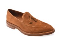 Mocasini eleganti ALDO maro, PORTOS 220, din piele intoarsa - 1