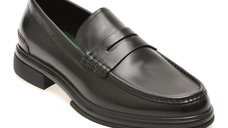 Mocasini eleganti ALDO negri, TUCKER 001, din piele naturala