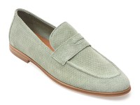 Mocasini eleganti ALDO verzi, JOURNEY 311, din piele intoarsa - 1