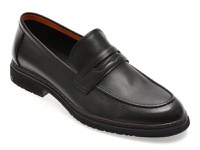 Mocasini eleganti EPICA negri, QA82AB, din piele naturala - 1