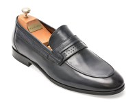 Mocasini eleganti LE COLONEL bleumarin, 63012, din piele naturala - 1