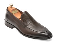 Mocasini eleganti LE COLONEL maro, 484116, din piele naturala - 1