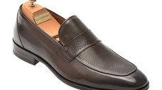 Mocasini eleganti LE COLONEL maro, 484116, din piele naturala