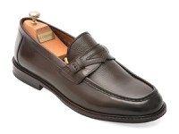 Mocasini eleganti LE COLONEL maro, 73202, din piele naturala - 1