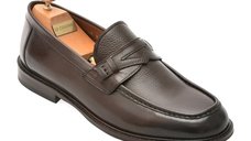 Mocasini eleganti LE COLONEL maro, 73202, din piele naturala