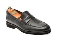 Mocasini eleganti LE COLONEL negri, 48876, din piele naturala - 1