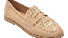 Mocasini EPICA 1313G31 bej din piele naturala pentru femei