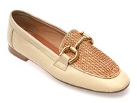 Mocasini EPICA bej, 60, din piele naturala - 1