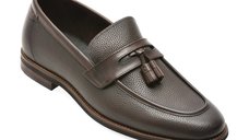 Mocasini EPICA maro din piele naturala X1801 pentru barbati
