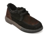 Mocasini EPICA negri, 3432647, din piele intoarsa - 1