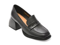 Mocasini EPICA negri, 37866N, din piele naturala - 1