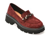 Mocasini EPICA visinii, P481, din piele intoarsa - 1