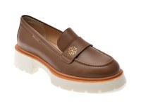 Mocasini FLAVIA PASSINI maro, 6002, din piele naturala - 1