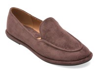Mocasini FLAVIA PASSINI maro, HZY53, din material textil - 1