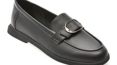 Mocasini FLAVIA PASSINI negri, 1197G21, din piele naturala