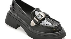 Mocasini FLAVIA PASSINI negri, TH138, din piele naturala lacuita