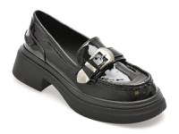 Mocasini FLAVIA PASSINI negri, TH138, din piele naturala lacuita - 1
