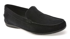 Mocasini GEOX bleumarin, U55Q3A, din piele intoarsa