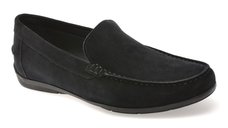 Mocasini GEOX bleumarin, U55Q3A, din piele intoarsa