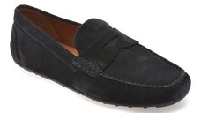 Mocasini GEOX bleumarin, U653KB, din piele intoarsa