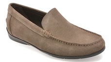 Mocasini GEOX gri, U55Q3A, din piele intoarsa