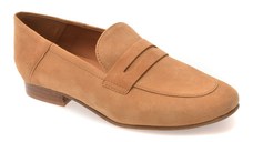 Mocasini GEOX maro, D552EA, din piele intoarsa