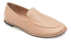 Mocasini GOLD DEER nude, 420891, din piele naturala