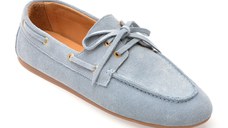 Mocasini GRYXX albastri, 1K00652, din piele naturala