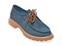Mocasini GRYXX albastri, 7954247, din nabuc - 1