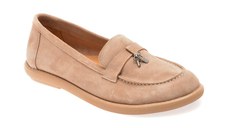 Mocasini GRYXX bej, 617871, din piele intoarsa
