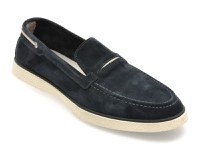 Mocasini GRYXX bleumarin, 33501, din piele intoarsa - 1