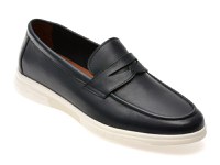 Mocasini GRYXX bleumarin, MU140, din piele naturala - 1