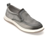 Mocasini GRYXX gri, 5205, din material textil - 1